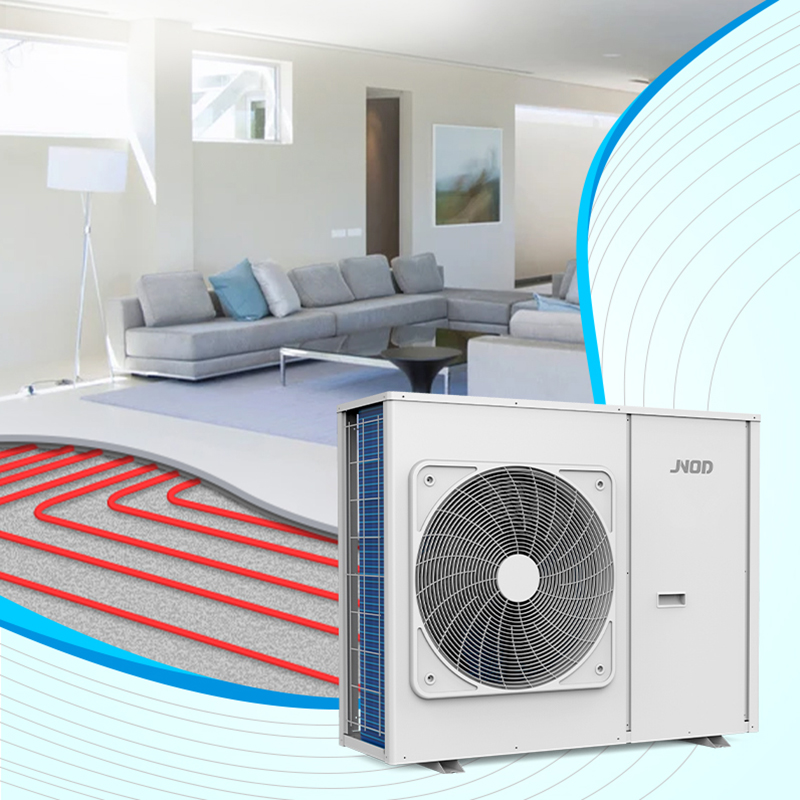 Presión de aire Wifi Calefacción y bomba de calor de refrigeración para casas